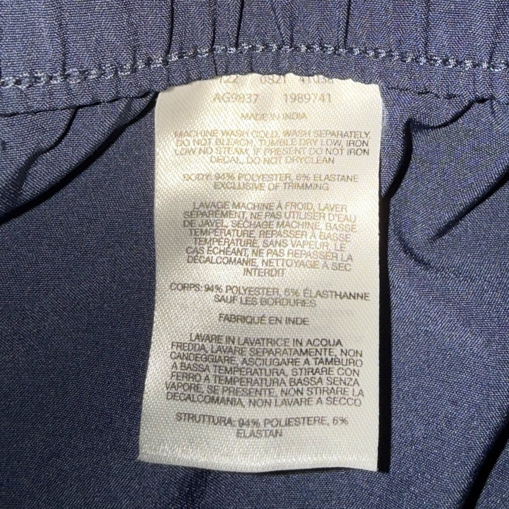 Columbia Women’s Blue Elastic Waist Hike Activewear Shorts Size L - Picture 4 of 5